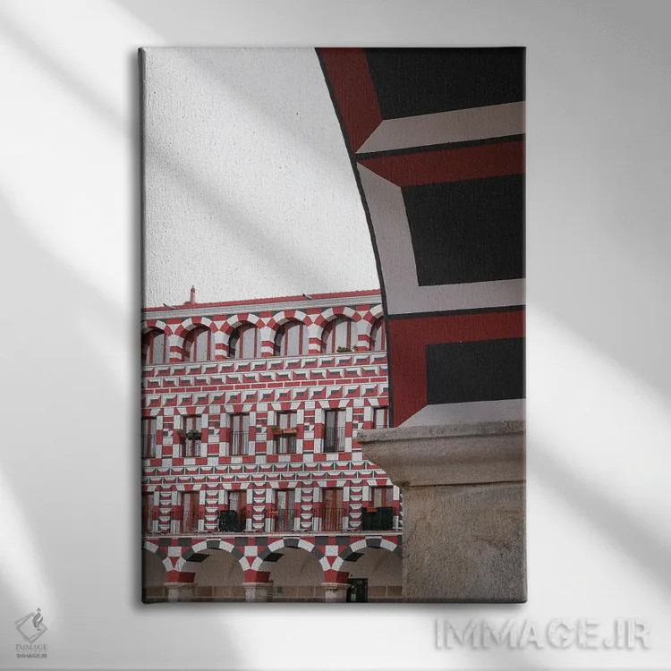 تابلو دکوراتیو میدان اسپانیایی اثر گیلیارد برسسان - نمای روبهرو روی دیوار
