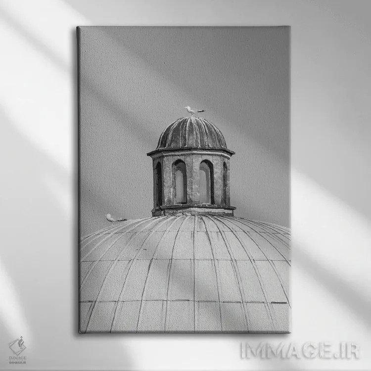 تابلو دکوراتیو سکون اثر گیلیارد برسسان - نمای روبهرو روی دیوار