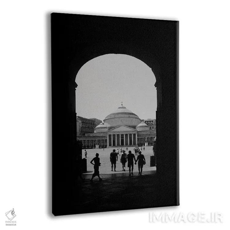 تابلو دکوراتیو دریچه ناپل اثر گیلیارد برسسان - نمای پرسپکتیو محصول