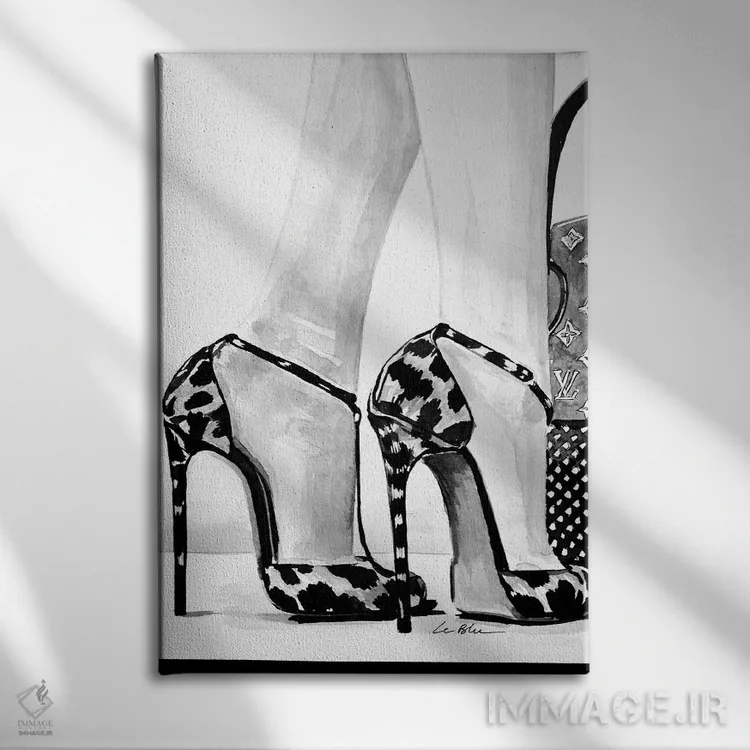تابلو دکوراتیو اوه لویی اثر گیل لبلو - نمای روبهرو روی دیوار