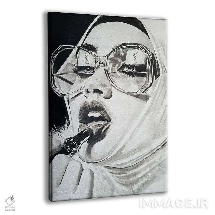 تابلو دکوراتیو لانژ لوکس اثر گیل لبلو - نمای پرسپکتیو محصول