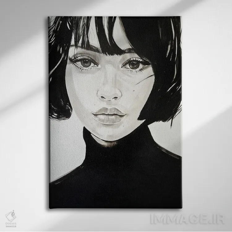 تابلو دکوراتیو برای رازهایی که فاش شد گریه نکن اثر گیل لبلو - نمای روبهرو روی دیوار