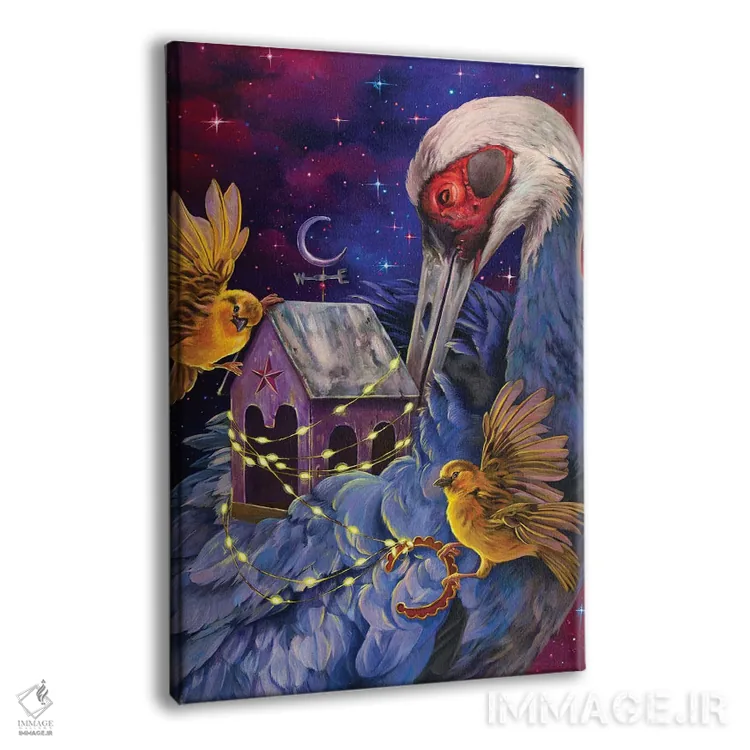 تابلو دکوراتیو روشن کردن مسیر اثر گیگی چن - نمای پرسپکتیو محصول
