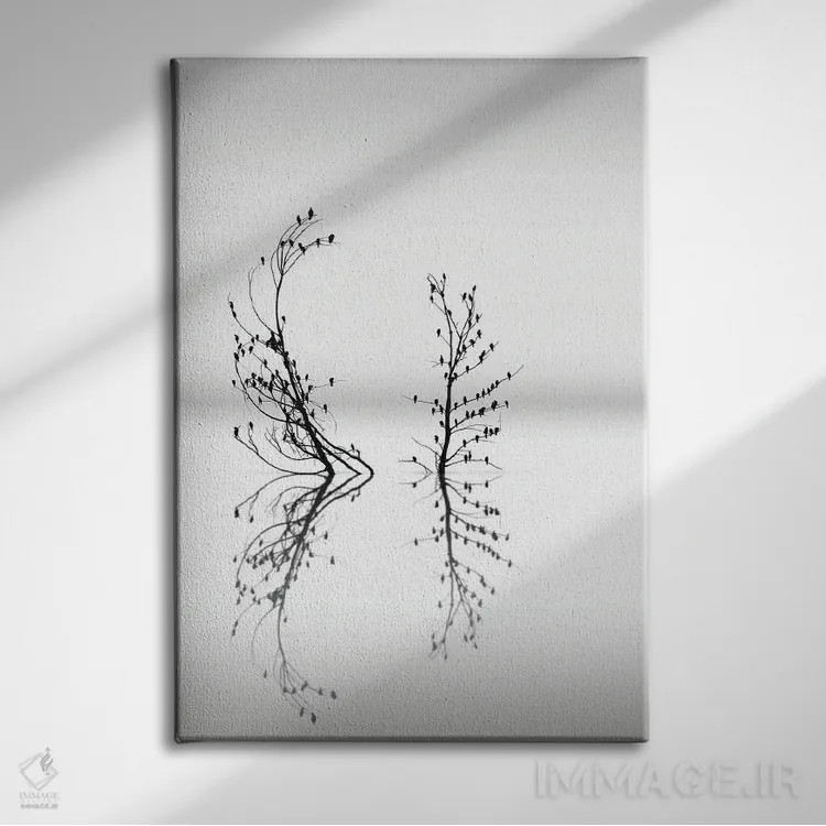 تابلو دکوراتیو سرزمین رویا ۳ اثر جورج دیگالاکیس - نمای روبهرو روی دیوار