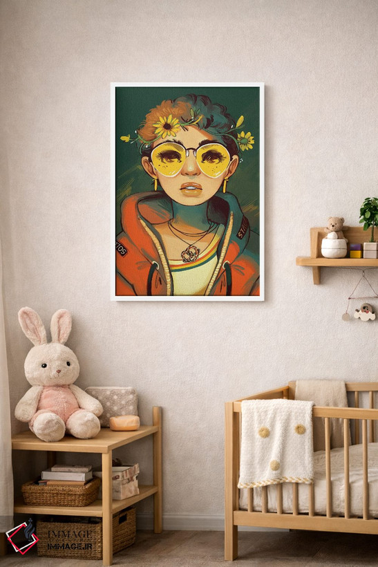 تابلو دکوراتیو تخمین اثر ژنووا بی - D3W