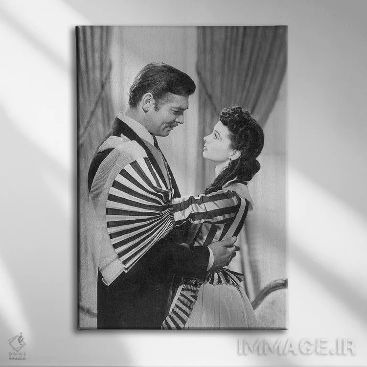 تابلو دکوراتیو 1939,بر باد رفته، ۱۹۳۹ - نمای روبهرو روی دیوار
