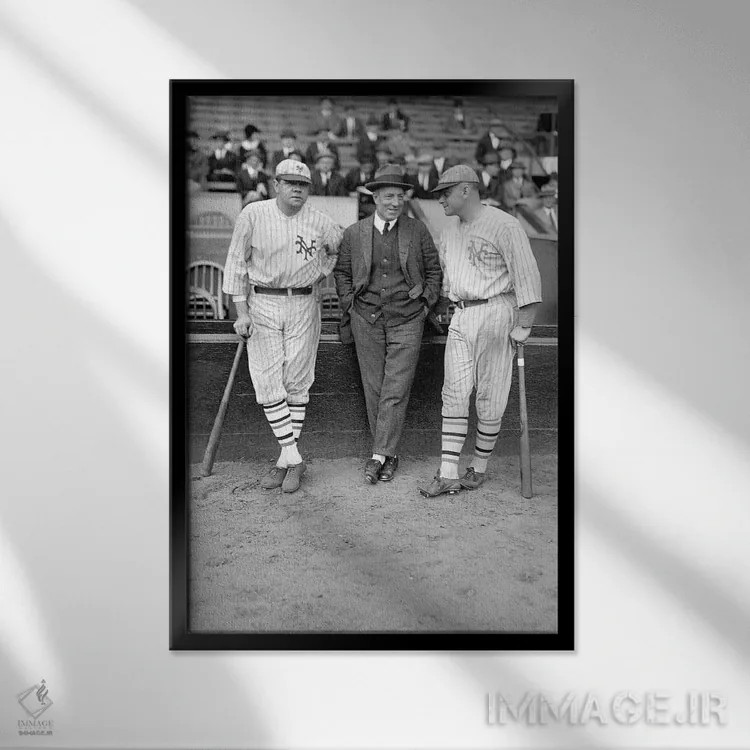 تابلو دکوراتیو Dunn And Bentley,روث، دان و بنتلی - نمای قابدار مشکی