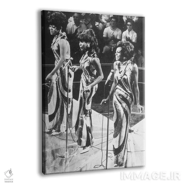 تابلو دکوراتیو C1963,گروه سوپریمز، حدود ۱۹۶۳ - نمای پرسپکتیو محصول