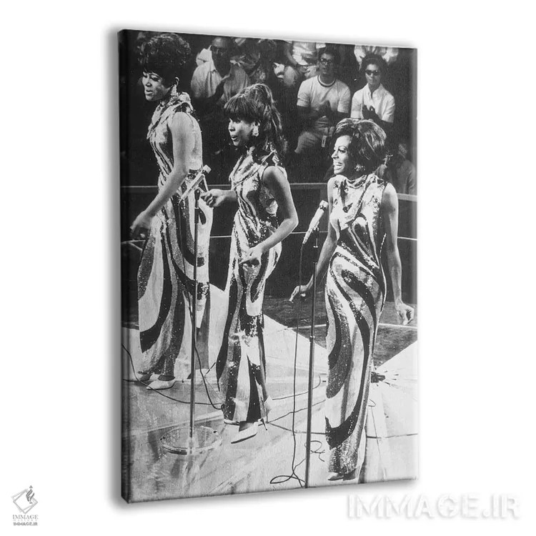 تابلو دکوراتیو C1963,گروه سوپریمز، حدود ۱۹۶۳ - نمای پرسپکتیو محصول