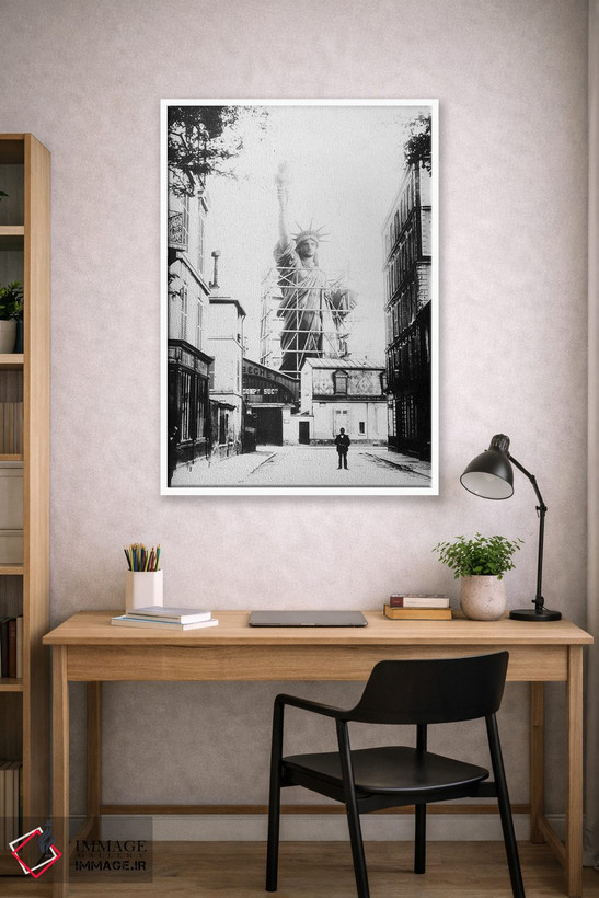 تابلو دکوراتیو Paris,تندیس آزادی، پاریس - D1W