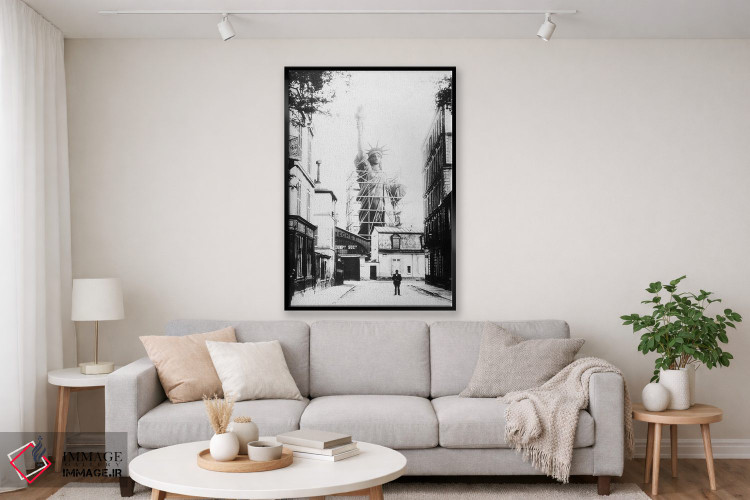 تابلو دکوراتیو Paris,تندیس آزادی، پاریس - D2B