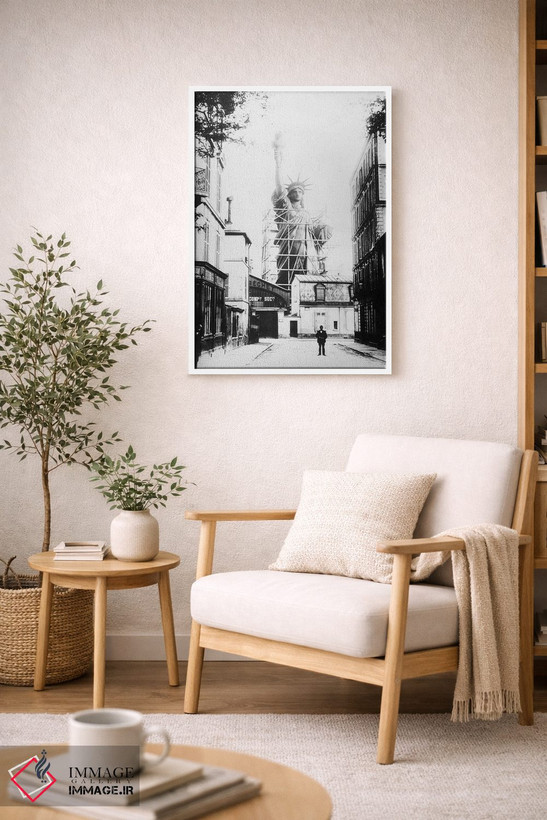تابلو دکوراتیو Paris,تندیس آزادی، پاریس - D6W