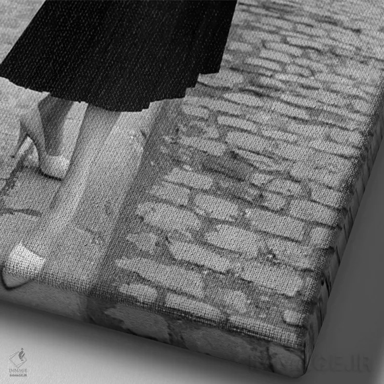 تابلو دکوراتیو 1947,مد بانوان: دیور، ۱۹۴۷ - نمای نزدیک بافت بوم