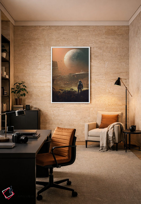 تابلو دکوراتیو کلونی جدید اثر گرندفیلر - D6W