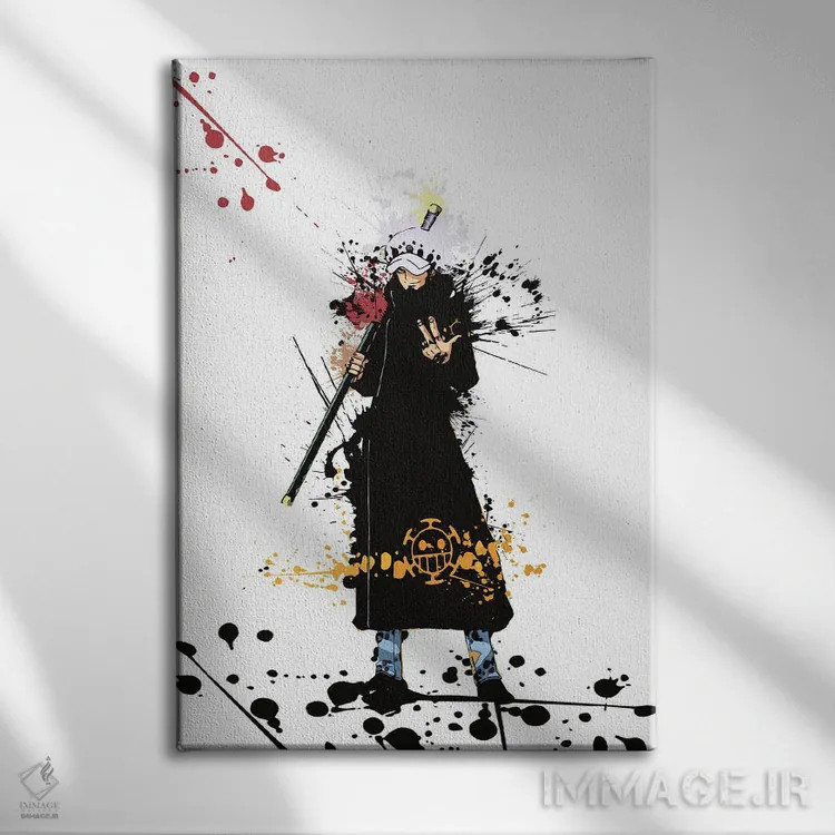 تابلو دکوراتیو ترافالگار آبرنگی III اثر گب فرناندو - نمای روبهرو روی دیوار