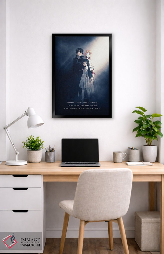 تابلو دکوراتیو شعار Sword Art Online اثر گب فرناندو - D5B
