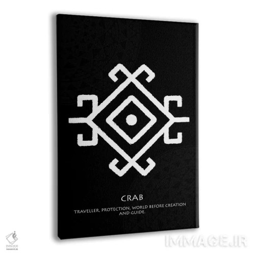 تابلو دکوراتیو تاتو باتوک XI اثر گب فرناندو - نمای پرسپکتیو محصول