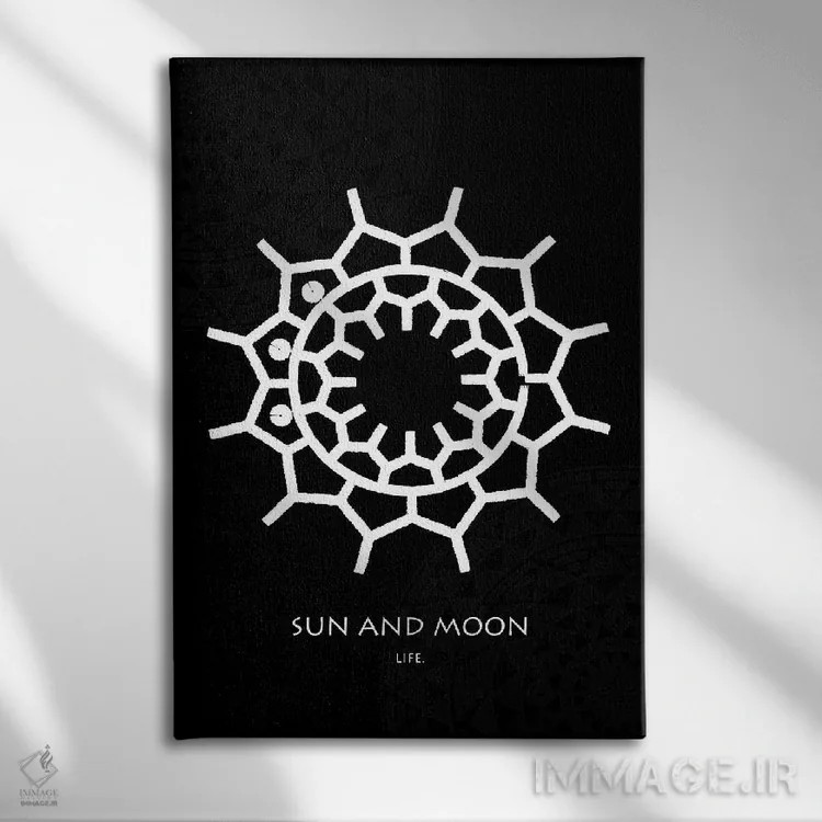 تابلو دکوراتیو تاتو باتوک XVII اثر گب فرناندو - نمای روبهرو روی دیوار