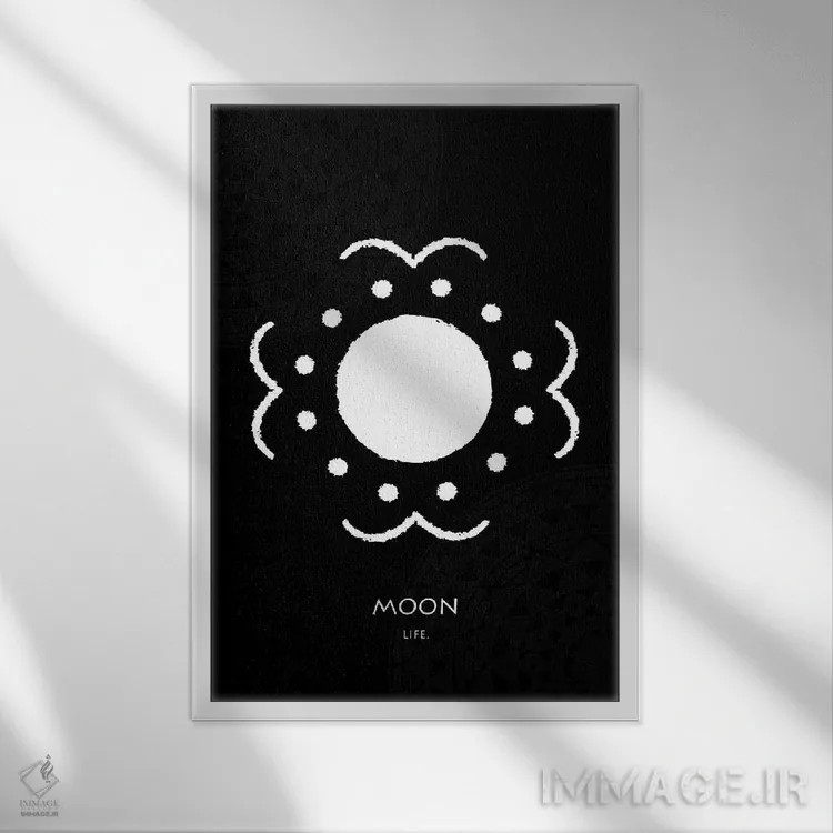 تابلو دکوراتیو تاتو باتوک XX اثر گب فرناندو - نمای قابدار سفید