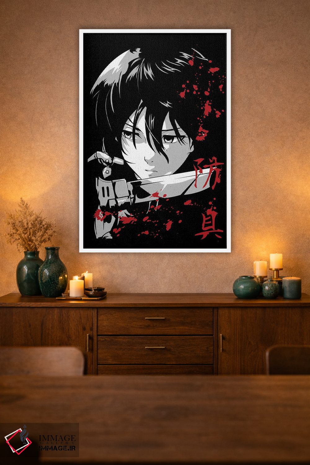 تابلو دکوراتیو حمله به تایتان XXI اثر گب فرناندو - D1W