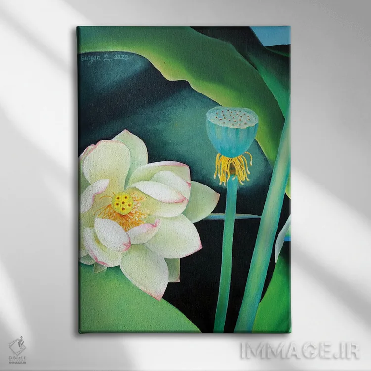 تابلو دکوراتیو فرار اثر گوئیگن ژا - نمای روبهرو روی دیوار