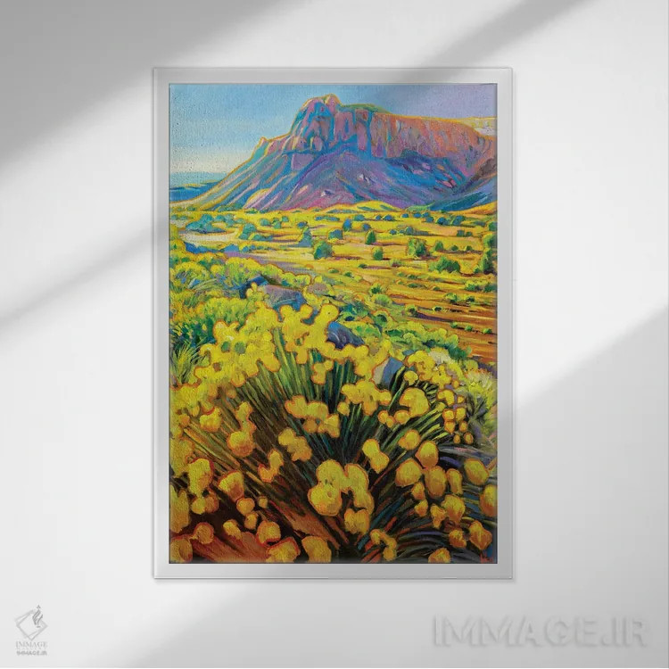 تابلو دکوراتیو مزرعه ارواح اثر گرگ هایل - نمای قابدار سفید