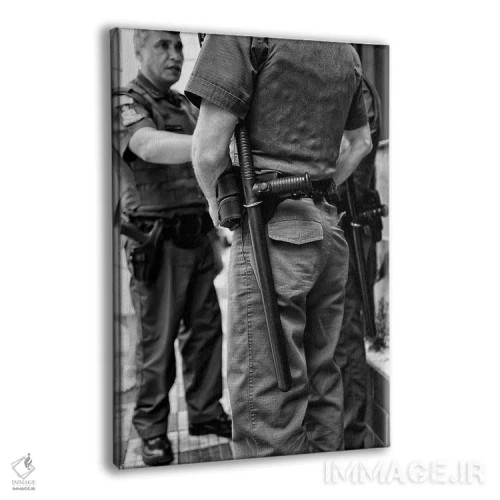 تابلو دکوراتیو عکاسی خیابانی ۷۱ اثر گلاوکو منهالی - نمای پرسپکتیو محصول