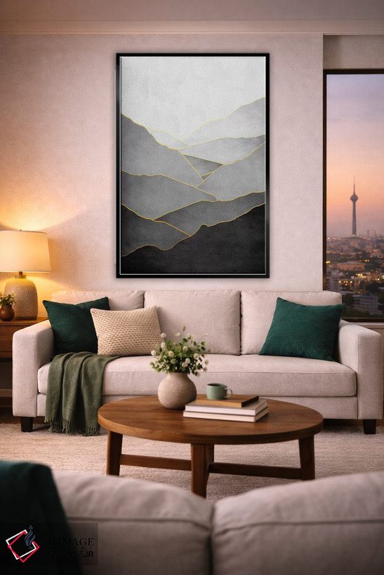 تابلو مینیمال منظره مینیمال یکم اثر مارکو گونزالز - D2B