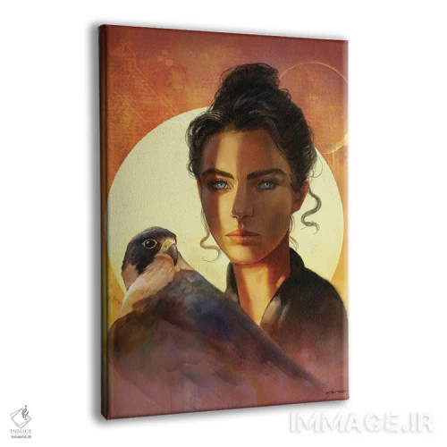 تابلو دکوراتیو زیبایی سرگردان اثر استیو گود - نمای پرسپکتیو محصول
