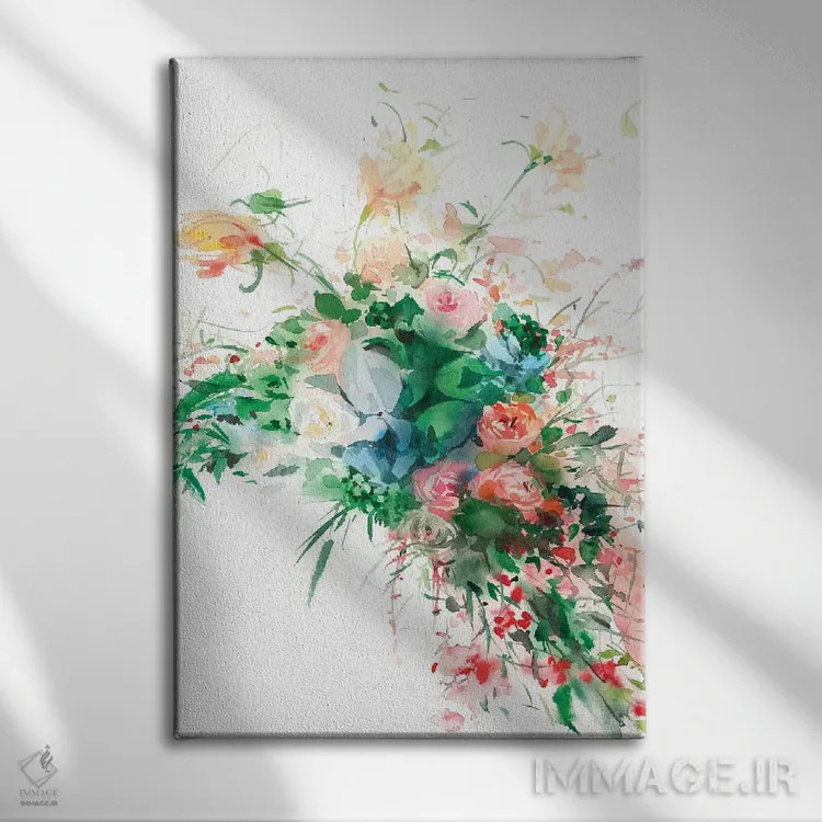 تابلو دکوراتیو مرجان خردشده اثر گوشیا گرگورچیک - نمای روبهرو روی دیوار