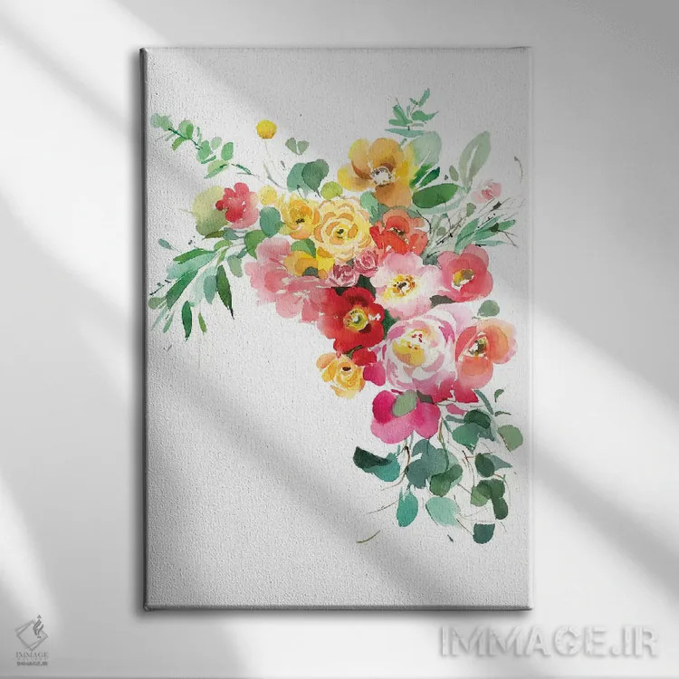 تابلو دکوراتیو خوشحال اثر گوشیا گرگورچیک - نمای روبهرو روی دیوار