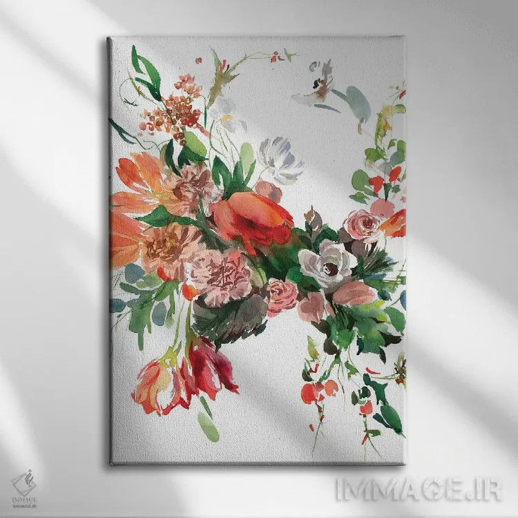 تابلو دکوراتیو چمنزار اثر گوشیا گرگورچیک - نمای روبهرو روی دیوار