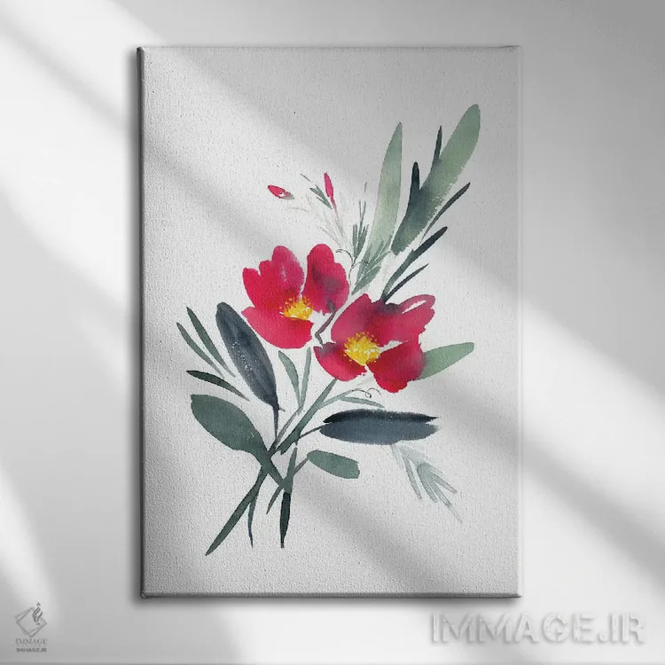 تابلو دکوراتیو نت چینی اثر گوشیا گرگورچیک - نمای روبهرو روی دیوار