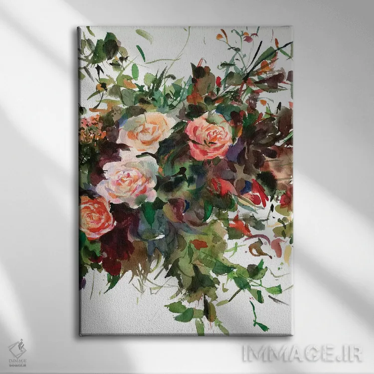 تابلو دکوراتیو ردواید اثر گوشیا گرگورچیک - نمای روبهرو روی دیوار