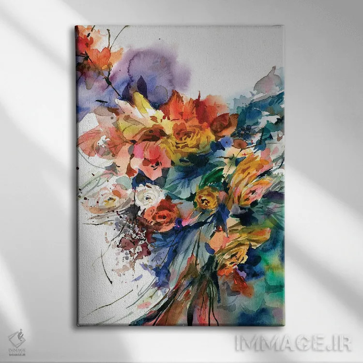 تابلو دکوراتیو از ژرفا اثر گوشیا گرگورچیک - نمای روبهرو روی دیوار