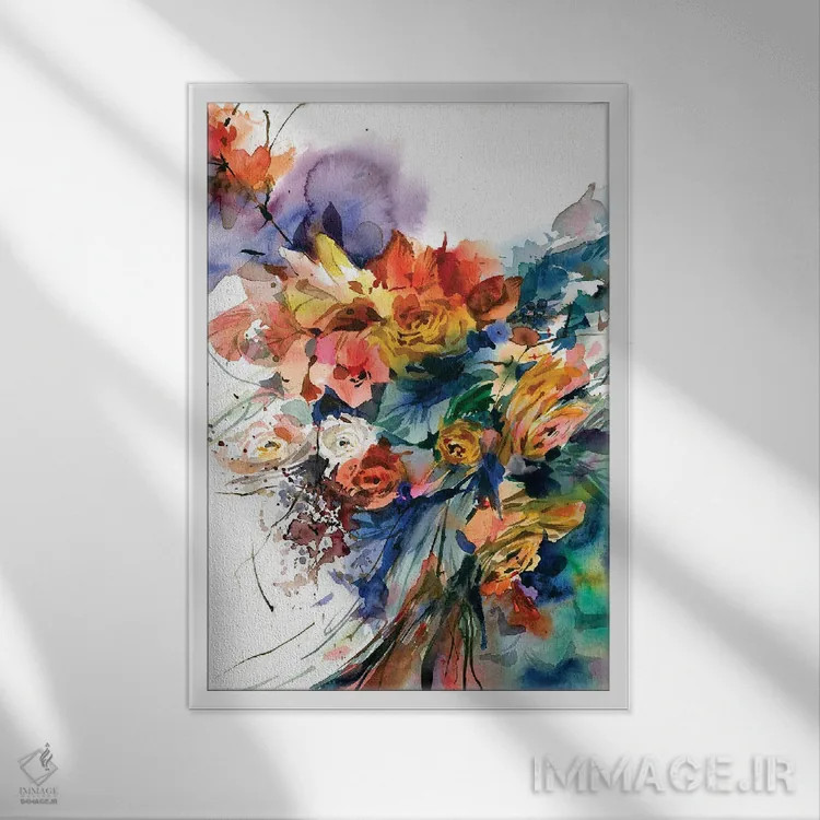 تابلو دکوراتیو از ژرفا اثر گوشیا گرگورچیک - نمای قابدار سفید