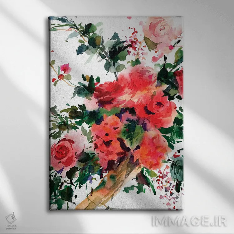 تابلو دکوراتیو به تو فکر می کنم اثر گوشیا گرگورچیک - نمای روبهرو روی دیوار