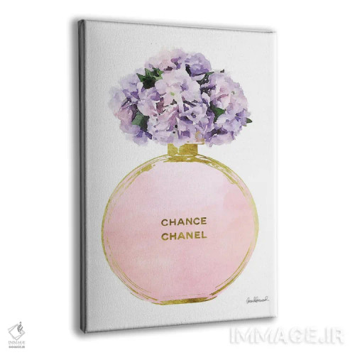 تابلو دکوراتیو Pink, Purple, & Pink Hydrangea,عطر جامد گرد در طلایی، صو… اثر آماندا گرینوود - نمای پرسپکتیو محصول