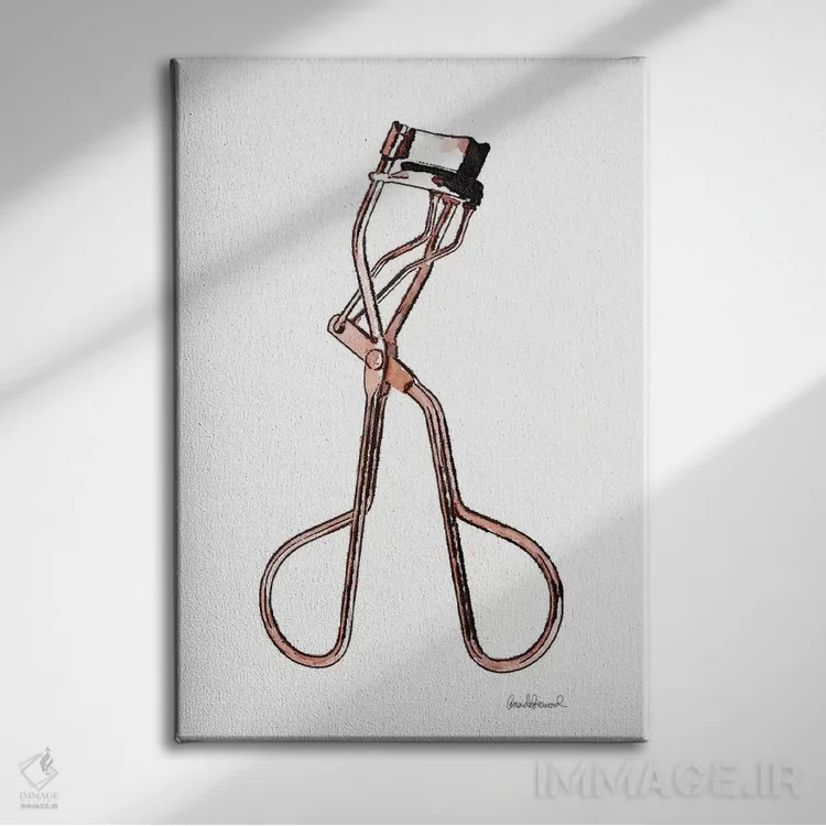 تابلو دکوراتیو فرمژه اثر آماندا گرینوود - نمای روبهرو روی دیوار