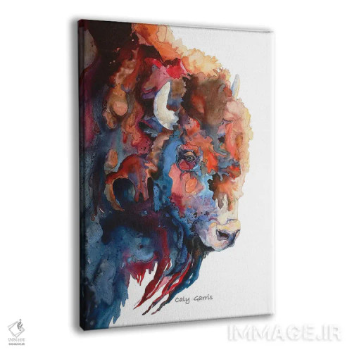 تابلو دکوراتیو آمریکانا اثر کالی گاریس - نمای پرسپکتیو محصول