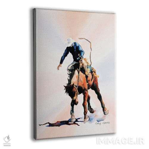 تابلو دکوراتیو پاگنده اثر کالی گاریس - نمای پرسپکتیو محصول