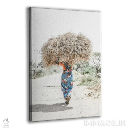 تابلو دکوراتیو هند III اثر لوک آنتونی گرم - نمای پرسپکتیو محصول