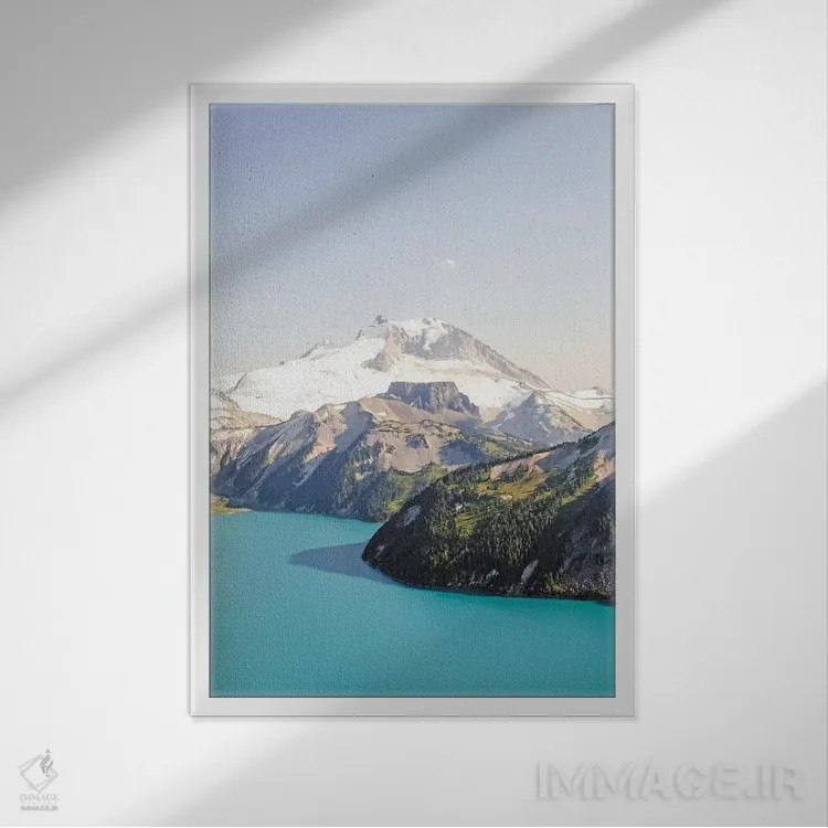 تابلو دکوراتیو پارک گاریبالدی - ۲ اثر لوک آنتونی گرم - نمای قابدار سفید