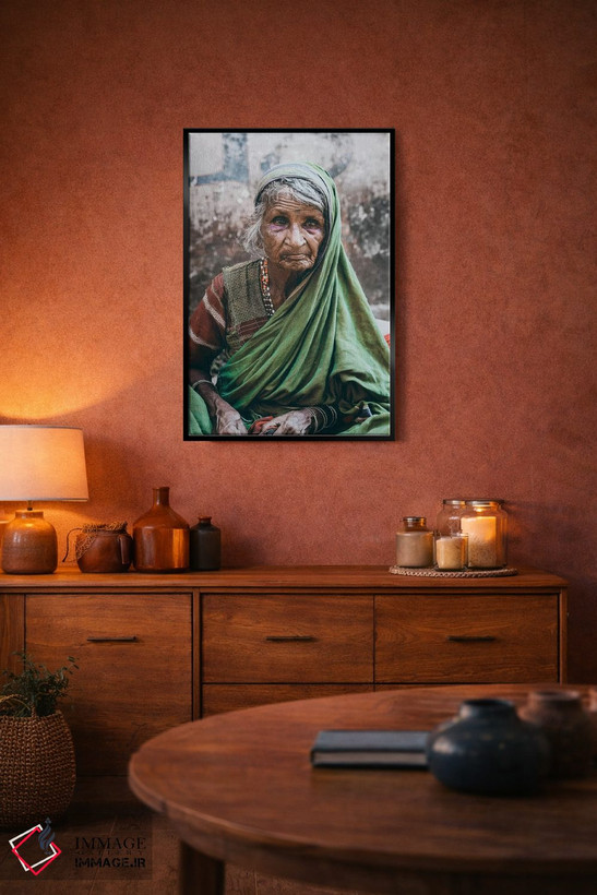 تابلو دکوراتیو گوکارنا، هند اثر لوک آنتونی گرم - D6B