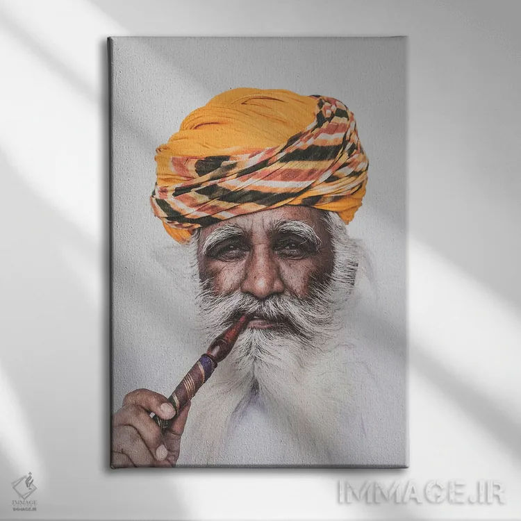 تابلو دکوراتیو جیپور، هند اثر لوک آنتونی گرم - نمای روبهرو روی دیوار