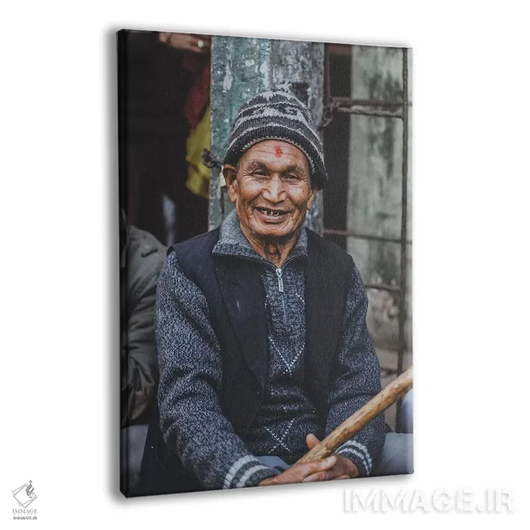 تابلو دکوراتیو کاتماندو، نپال اثر لوک آنتونی گرم - نمای پرسپکتیو محصول