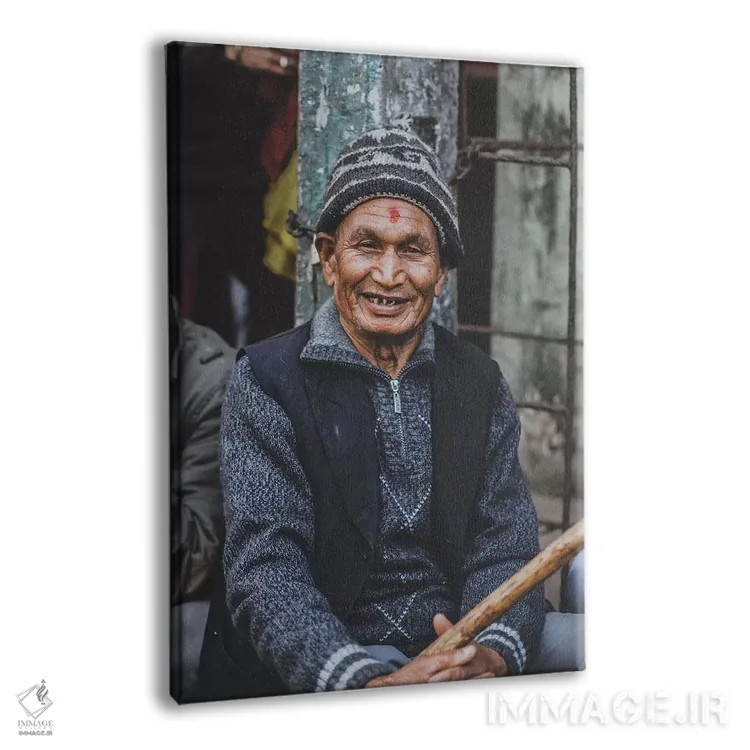 تابلو دکوراتیو کاتماندو، نپال اثر لوک آنتونی گرم - نمای پرسپکتیو محصول