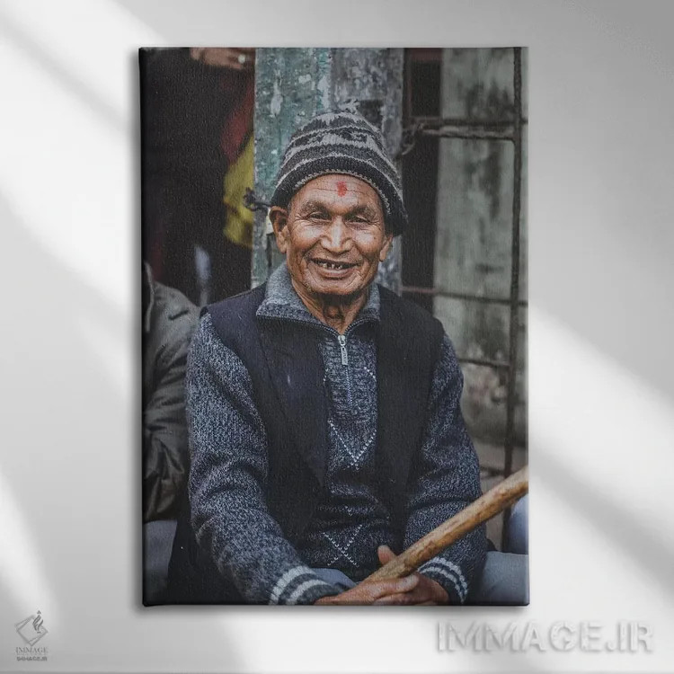 تابلو دکوراتیو کاتماندو، نپال اثر لوک آنتونی گرم - نمای روبهرو روی دیوار