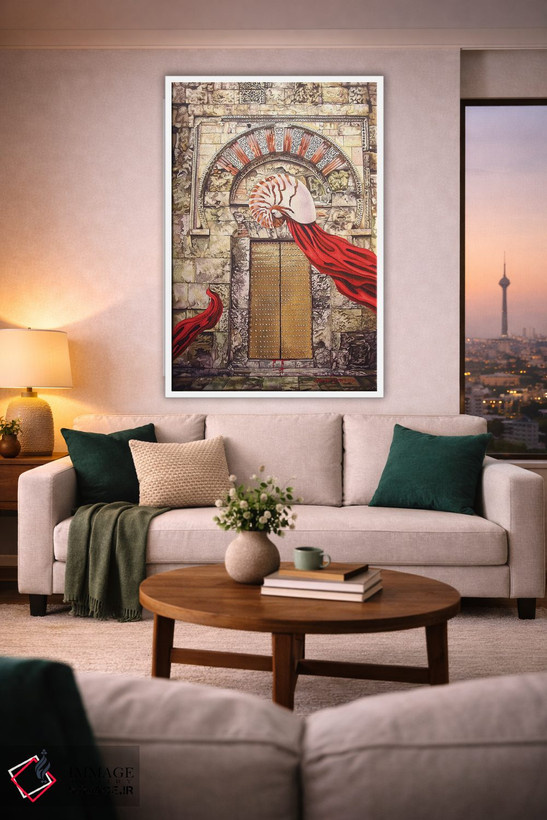 تابلو دکوراتیو پشت در اثر گرائیم استیونسون - D1W