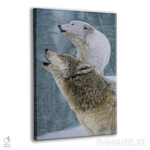 تابلو دکوراتیو ندای طبیعت وحشی اثر گرائیم استیونسون - نمای پرسپکتیو محصول